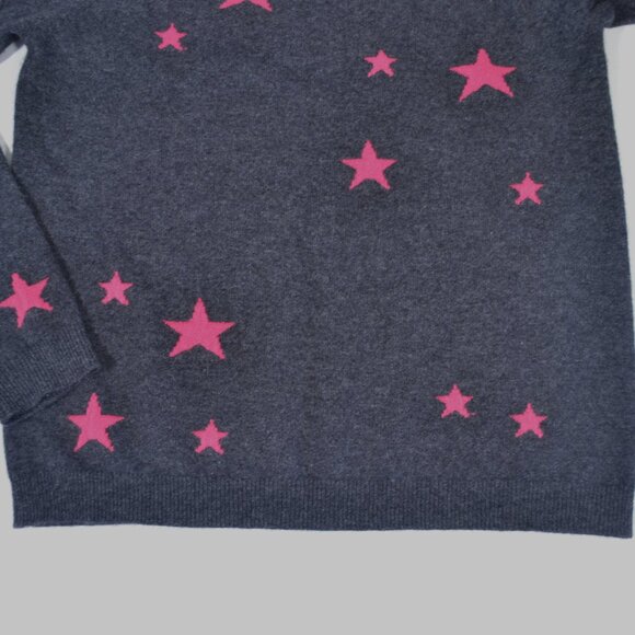 NWT PHILOSOPHY 100% CASHMERE STAR SWEATER, XLARGE - Picture 3 of 8